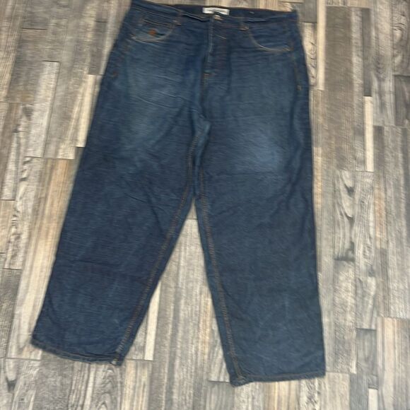 🔥🔥 ROCAWEAR Designer Denim Medium Wash Blue Jeans - Men Size 46 - EXCELLENT - Picture 5 of 9